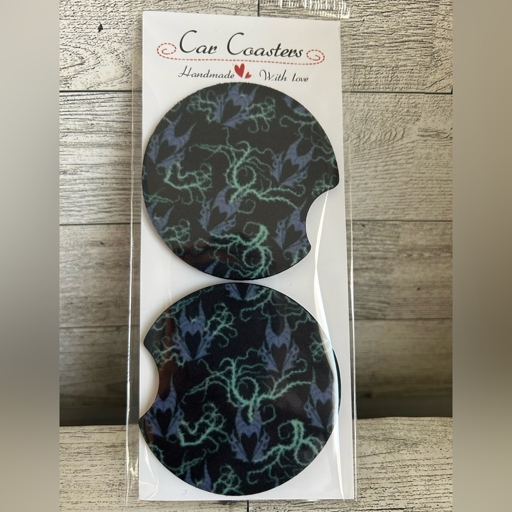Maleficent Car Coasters
